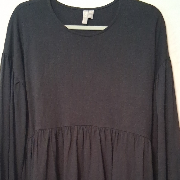 Asos Black Long Sleeve Dress US Size 6 - Picture 4 of 14